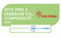 Sito web a emissioni co2 compensate 2024